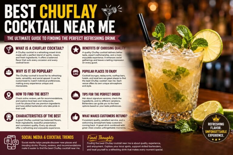 Best Chuflay Cocktail Near Me