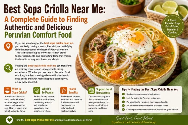 Best Sopa Criolla Near Me