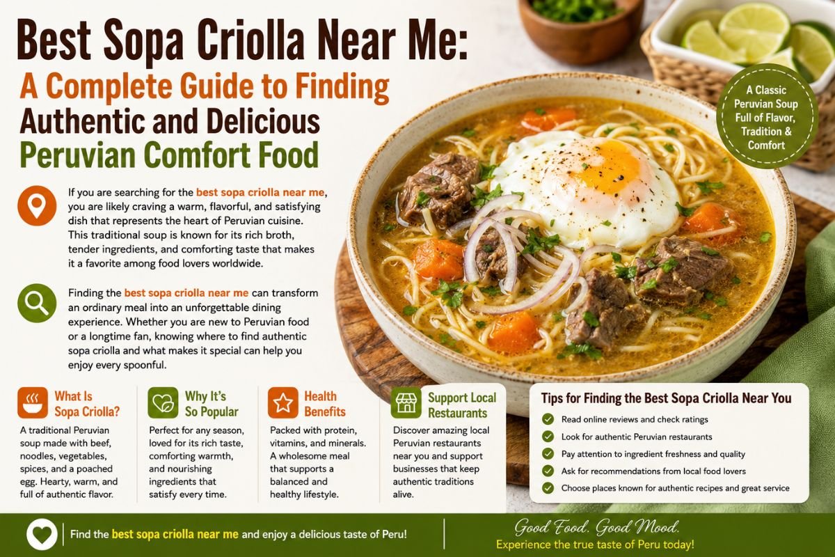 Best Sopa Criolla Near Me