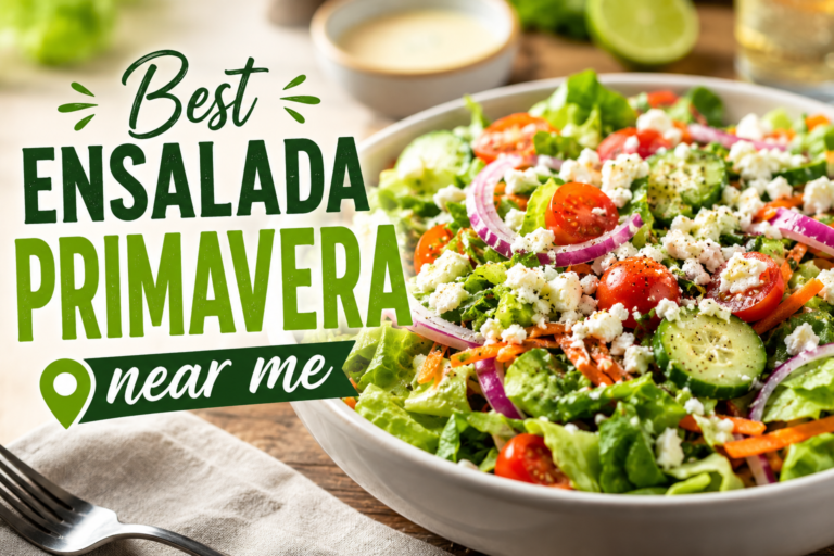 Best Ensalada Primavera Near Me