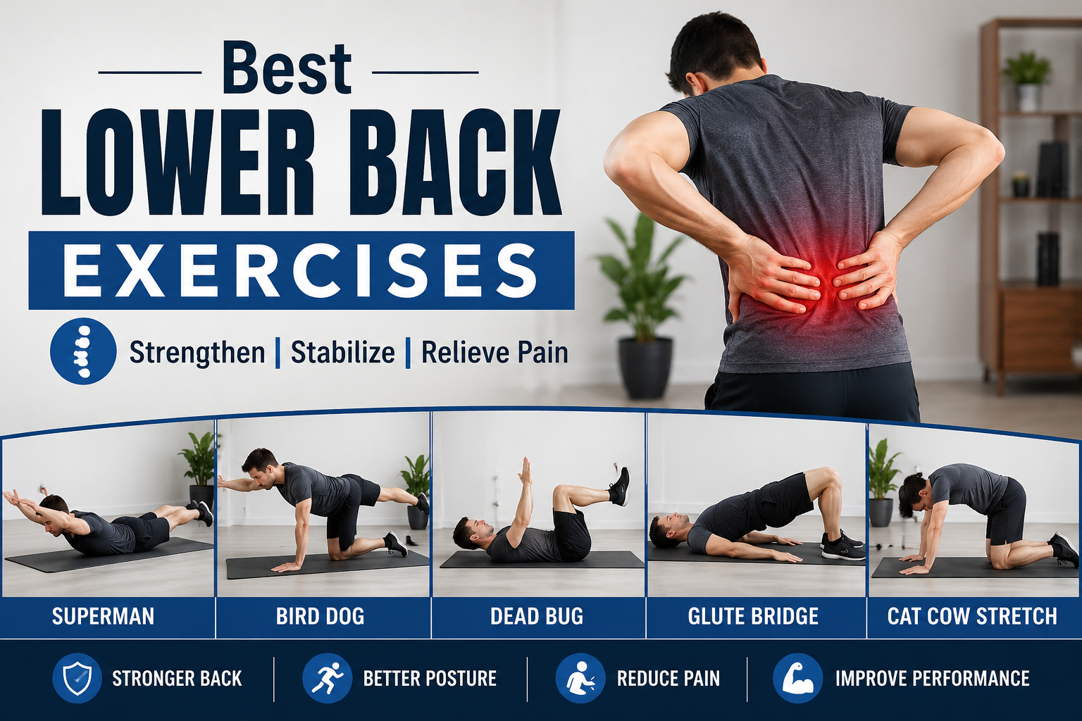 best lower back exercises