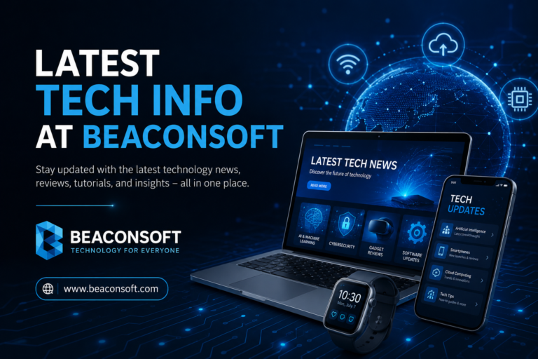 latest tech info at beaconsoft