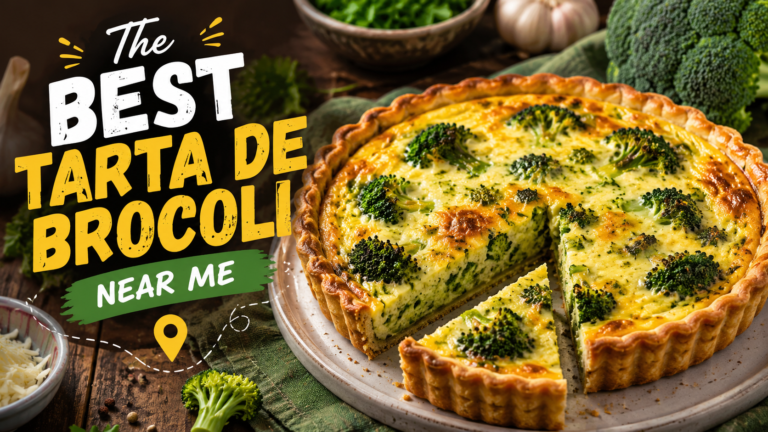 best tarta de brocoli near me